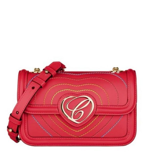 95000-0966 - HAPPY HEARTS RED CROSSBODY BAG